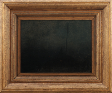 Nocturne in Black and Gold: Entrance to Southampton Water, c.1875-76 (oil on canvas)
