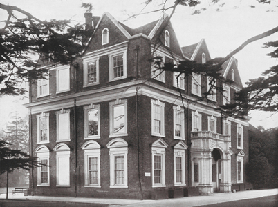 New Brentford, Boston House, from the SE, c 1623 (litho)