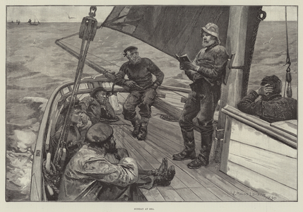 Sunday at Sea (engraving)