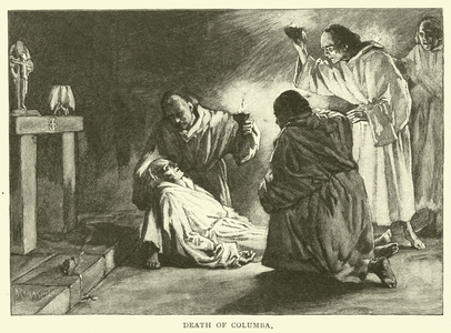 Death of Columba (engraving)