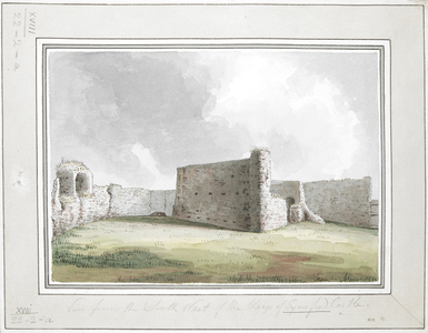 The ruins of Eynsford Castle