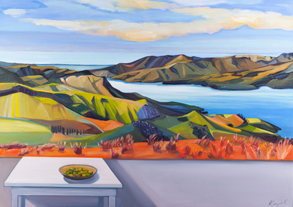 The Day the Earth Moved, 2013 (oil on canvas)