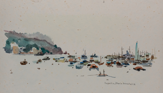 Rapallo, c.1979  (w/c on paper)
