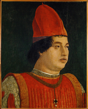 Gianfrancesco Gonzaga, Margrave, sovereign of Mantua … (oil on wood)