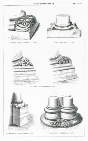 Base-Ornaments of (engraving)