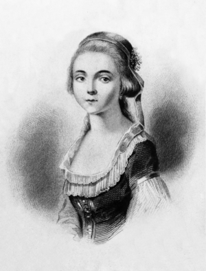 Aimee duBuc de Rivery (1763-1817), cousin of empressJosephine, mother of future Mahmud II, engraving