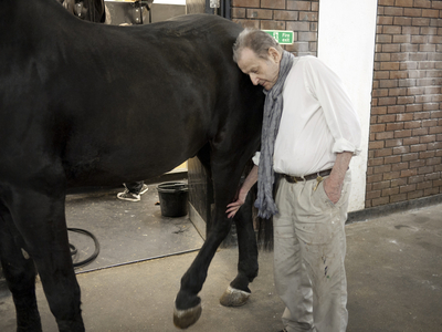 Lucian Freud, Hyde Park Barracks, Knightsbridge, 2010 (photo)