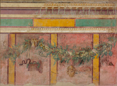 Wall painting from the exedra of a Villa at Boscoreale, c.50–40 B.C. (fresco) 