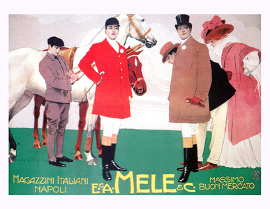 Fashion for the Equestrian Set of Wealthy Patrons