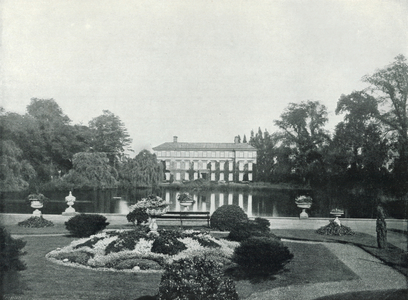 Kew Gardens, the Museum (b/w photo)