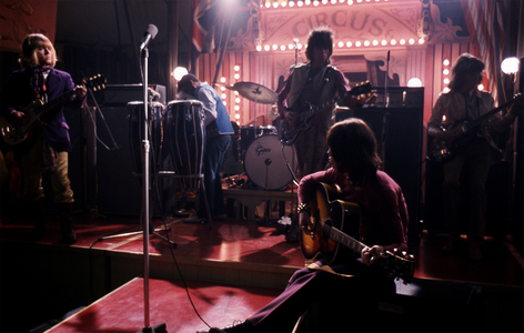 The Rolling Stones On Stage Rock Roll Circus London 1968 (photo)