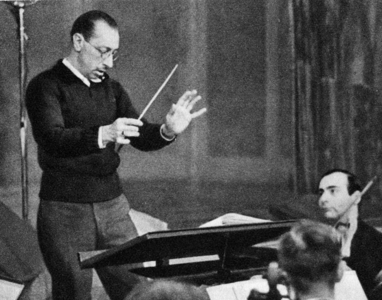 Igor Stravinsky in 1929 (photo)