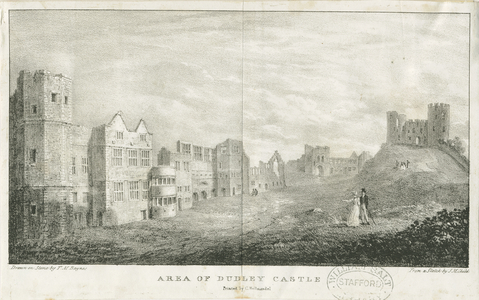 Dudley Castle - The Keep: lithograph, nd [c 1825] (print)