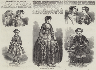 Paris Fashions for February (engraving)