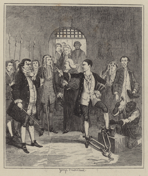 Illustration for Jack Sheppard (engraving)