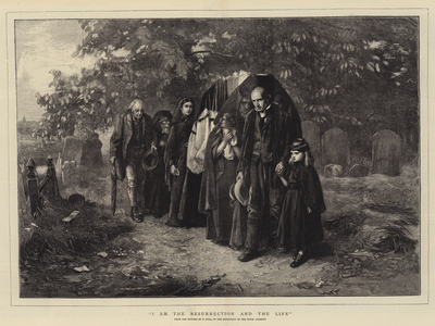 I am the Resurrection and the Life (engraving)