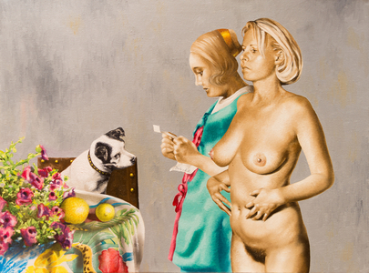 Sans Paroles (Love Letter), 2009 (oil on canvas)