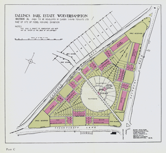 Fallings Park Estate, Wolverhampton (litho)