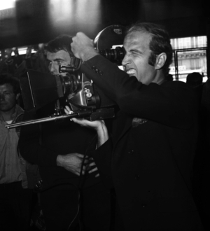 Director Sergio Gobbi on the set of the film "Sin with a Stranger", 27 June 1967 (photo)