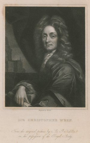 Sir Christopher Wren (engraving)