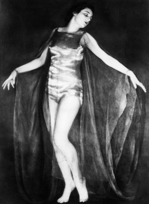 Leni Riefenstahl, 1926 (b/w photo)