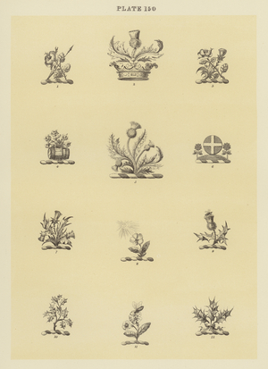 llustration for Fairbairn’s Book of Crests (engraving)