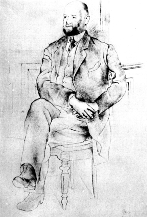 Ambroise Vollard, 1915 (graphite on paper)