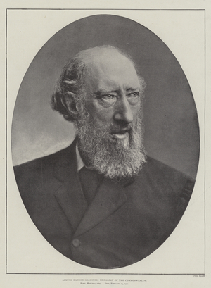 Samuel Rawson Gardiner, Historian of the Commonwealth (b/w photo)