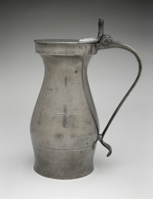 Measure, probably late 18th century (pewter)