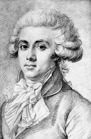 Pierre Vieturnien Vergniaud (1753-1793) French lawyer deputy and orator during French revolution, engraving