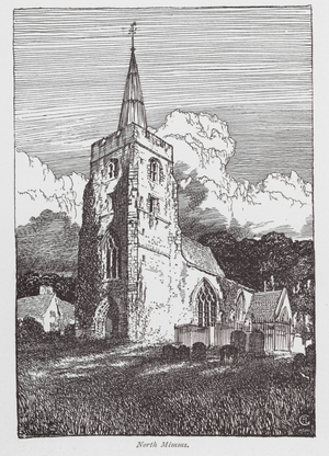 North Mimms (litho)