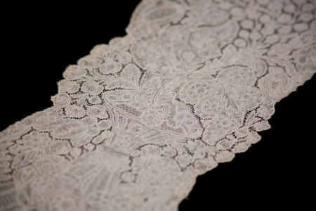Lace lappets, c.1720-40 (textile) (see also 2966388)