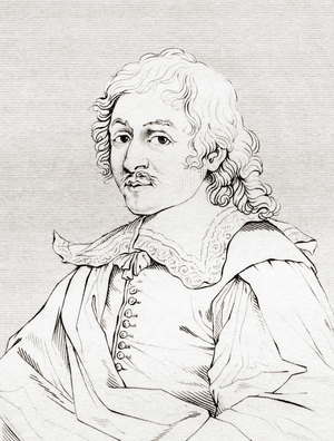 Eustache Le Sueur or Lesueur, 1617 – 1655.   From The Historic Gallery of Portraits and Paintings, published 1808.