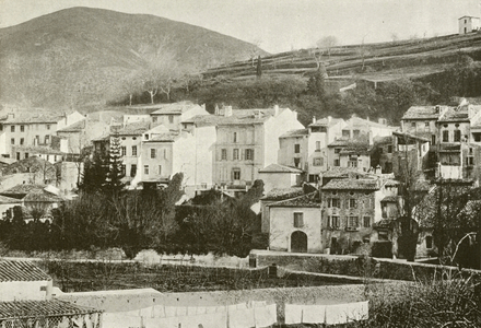 Dieu-le-Fit, Rhone (b/w photo)