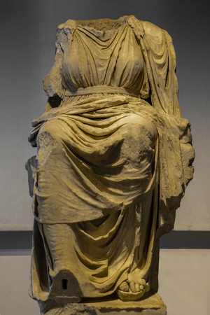Statue of Cybele enthroned, 2th century AD