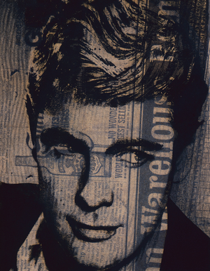 Single Troy, 1962 (silkscreen on newsprint mounted on board)