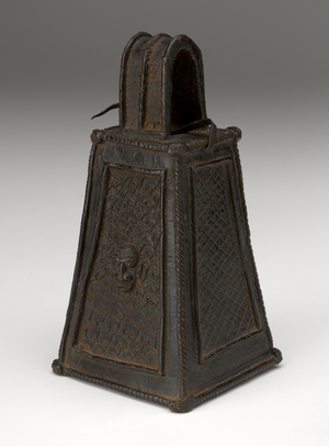 Altar Bell (erowo), 19th century (cast copper alloy and silver)