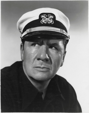 George Bancroft, Publicity Portrait for the Film, "Submarine Patrol", 1938 (b/w photo)