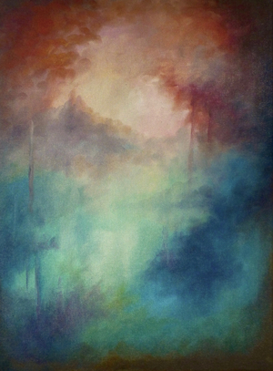 Lullaby, 2023 (oil on canvas)abstract