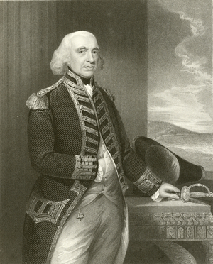 Richard, First Earl Howe (engraving)