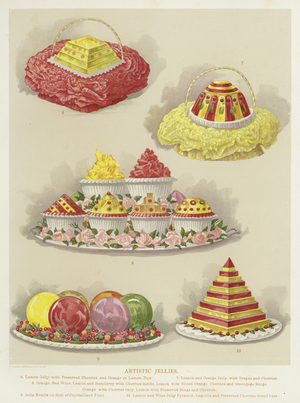 Artistic jellies (chromolitho)