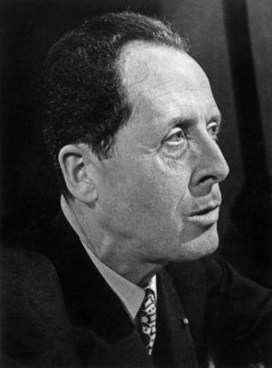 Hubert Dubedout On The Issue “A Armes Egales” June 22, 1971 (b/w photo)