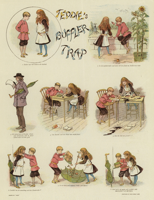 Teddie's Buffler Trap (colour litho)