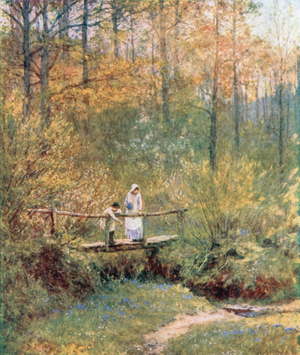 Tig Bridge (colour litho)
