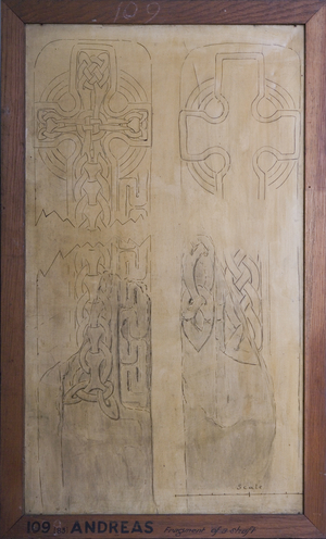 Andreas Cross Slab, c.1906 (ink on paper)