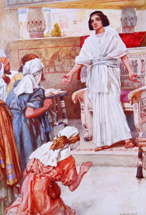 Joseph, sold into slavery by his jealous brothers, rose to become vizier: