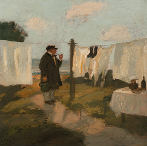 Der Bleichwiese, The Wash Meadow, 1915 (oil on panel)