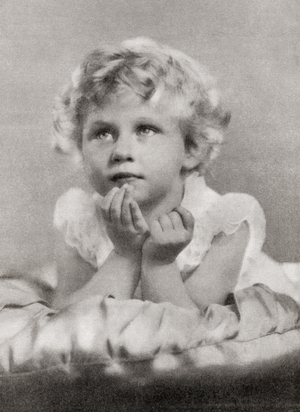 Princess Margaret, Margaret Rose, from Their Gracious Majesties King George VI and Queen Elizabeth, published 1937 (b/w photo)