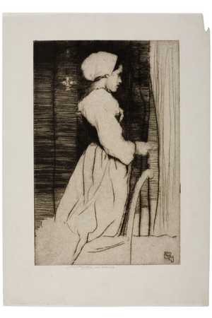 The Prayer, c.1912 (print, drypoint)