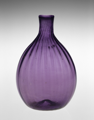 Pocket Bottle, 1769-1774 (non-lead glass)